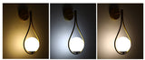 Nordic Bedroom Bedside Led Wall Lamp Golden Personality Home Lighting